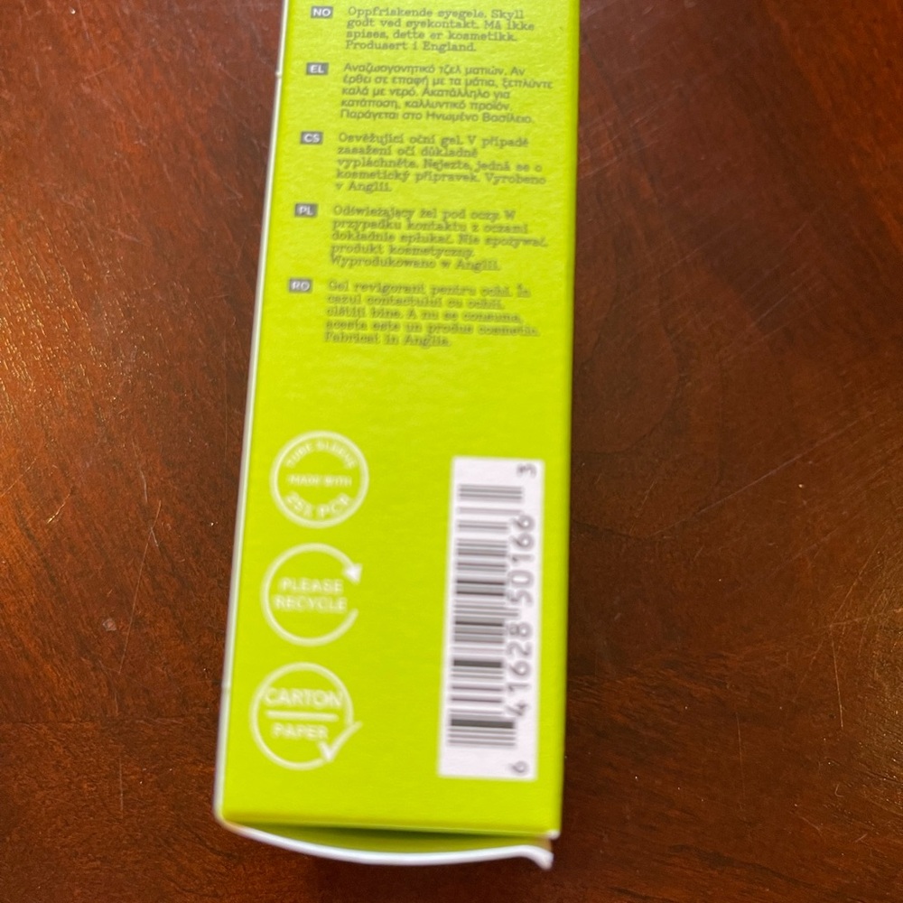 Elemis Superfood Matcha Eye Dew - Refreshing Green Eye Gel - Picture 4 of 4